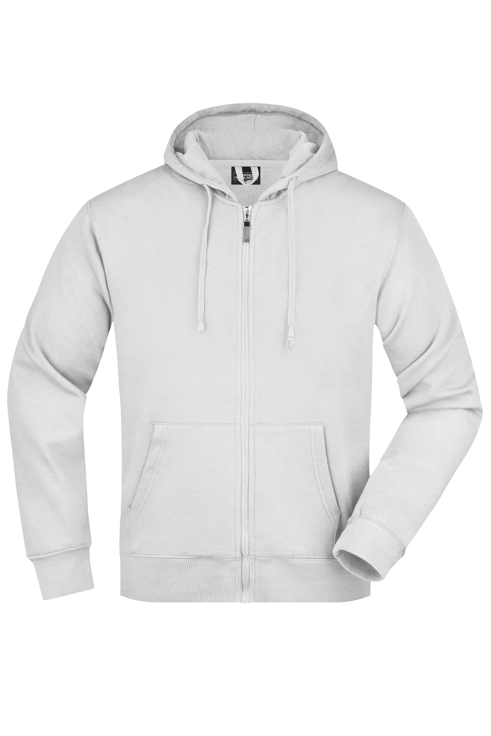 Daiber Men's Hooded Jacket in White – Vorderansicht