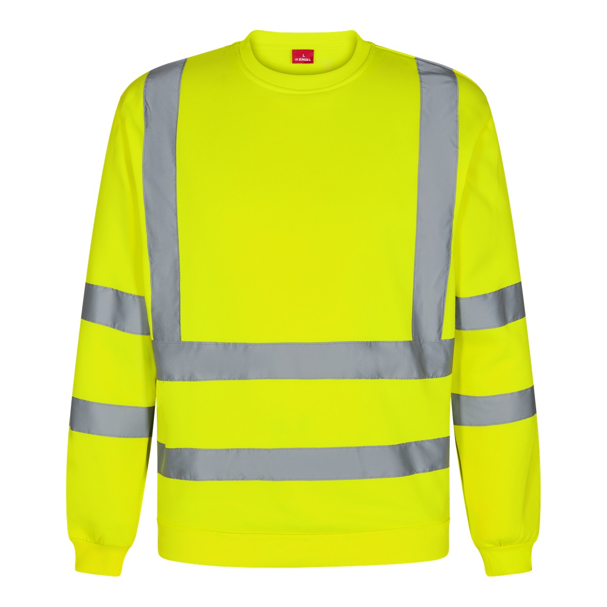 ENGEL Safety 8041-253 Sweatshirt in Gelb – Vorderansicht