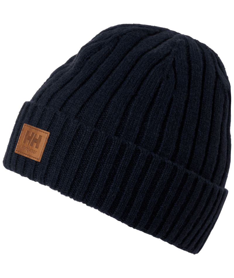 Helly Hansen Workwear CLASSIC WOOL CUFF BEANIE in Marine – Vorderansicht