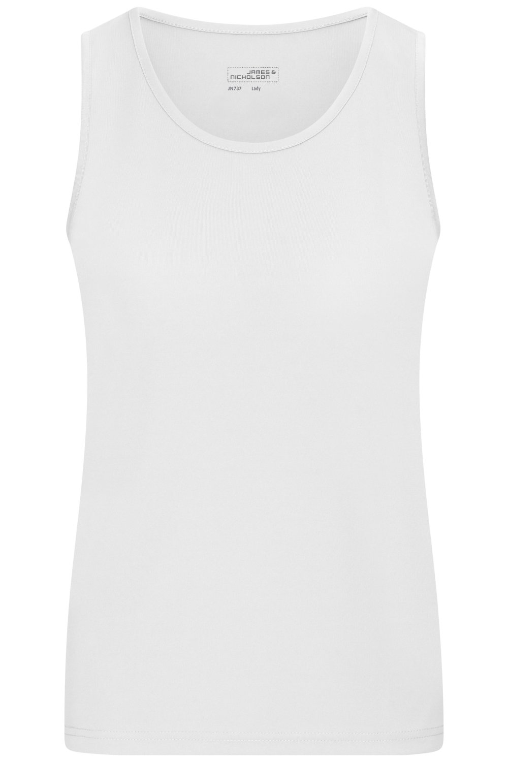 Daiber Ladies' Active Tanktop in White – Vorderansicht