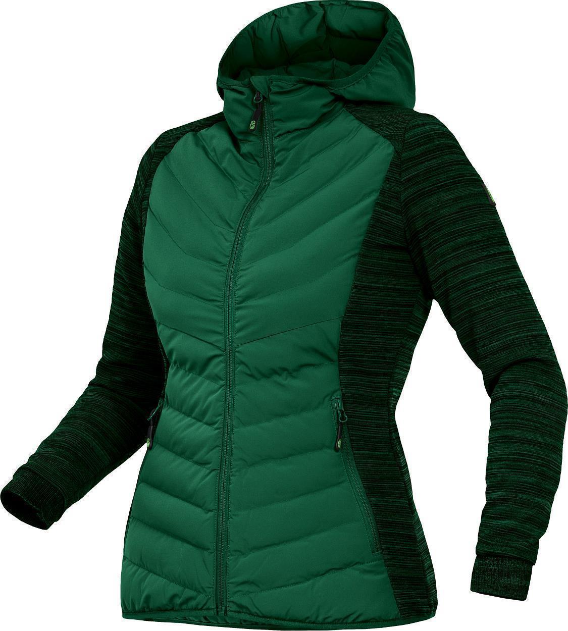 Leibwächter Damen-Hybridjacke CADHYJ Casual Line in Grün – Vorderansicht