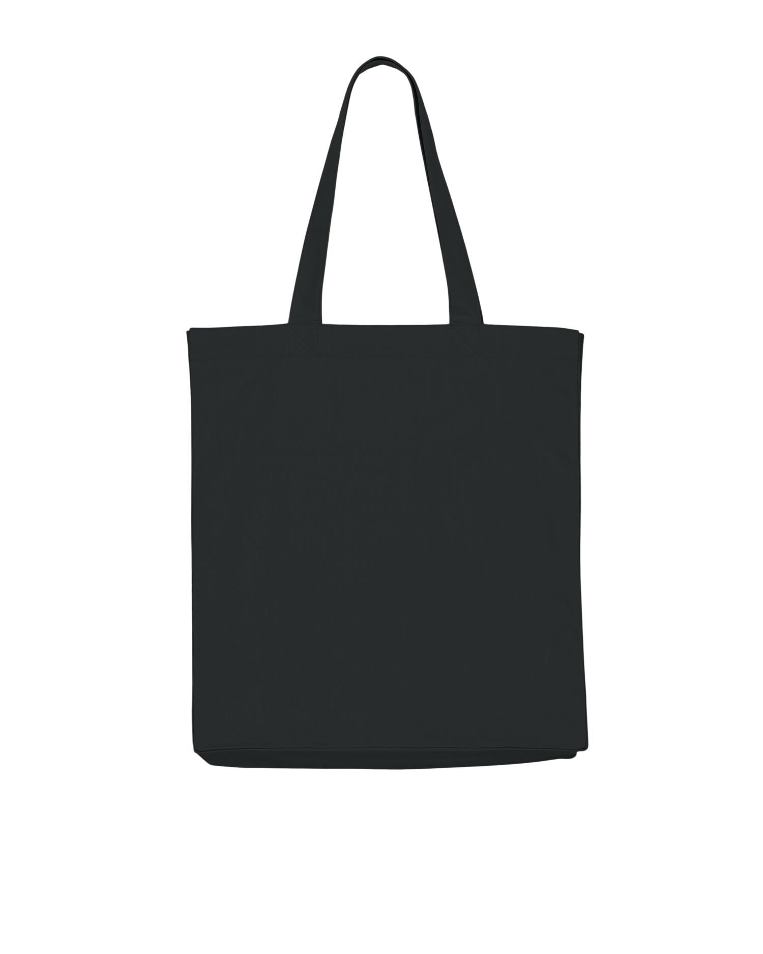 Stanley Stella Mid Tote Bag in Black – Vorderansicht