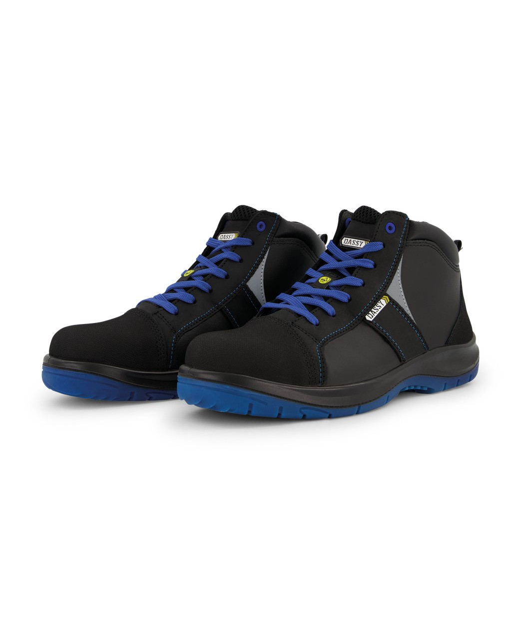 DASSY® Sparta S3 in Schwarz – Vorderansicht