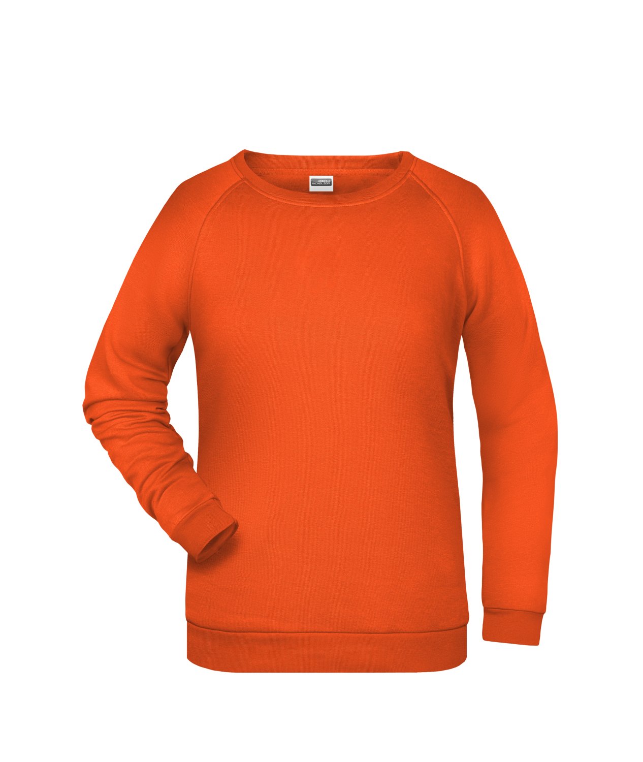 Daiber Ladies' Promo Sweat in Orange – Vorderansicht