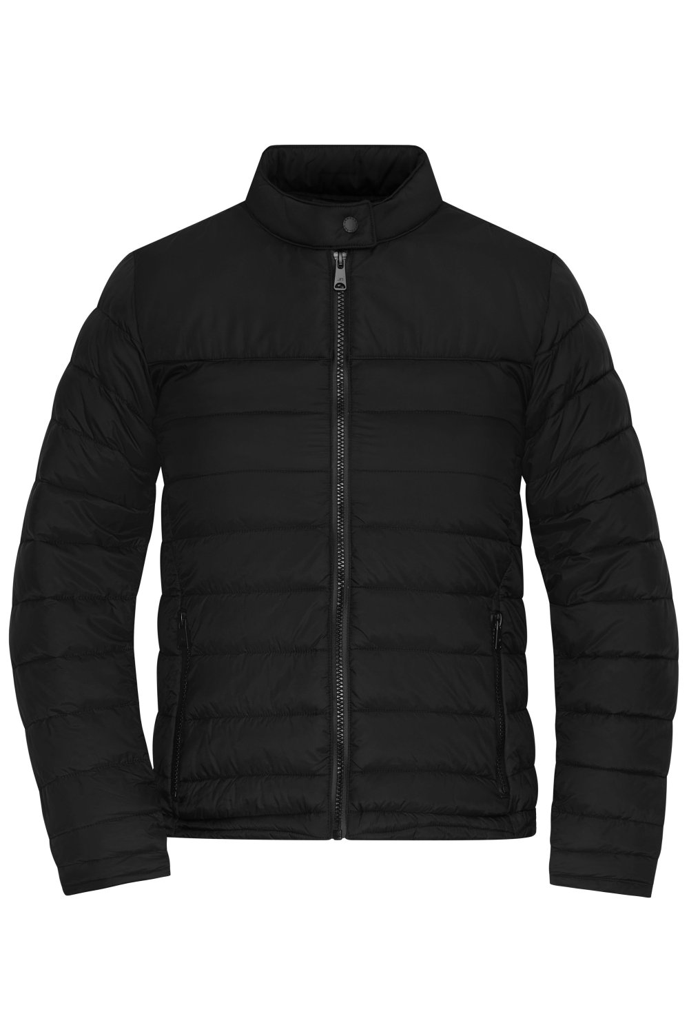 Daiber Ladies' Padded Jacket GRS in Black – Vorderansicht