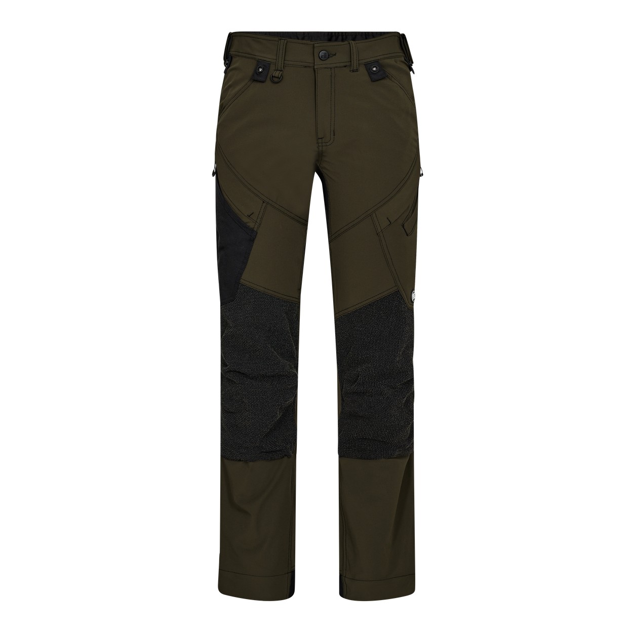 ENGEL X-treme 2366-317 Arbeitshose mit 4-Wege-Stretch in Forest Green – Vorderansicht