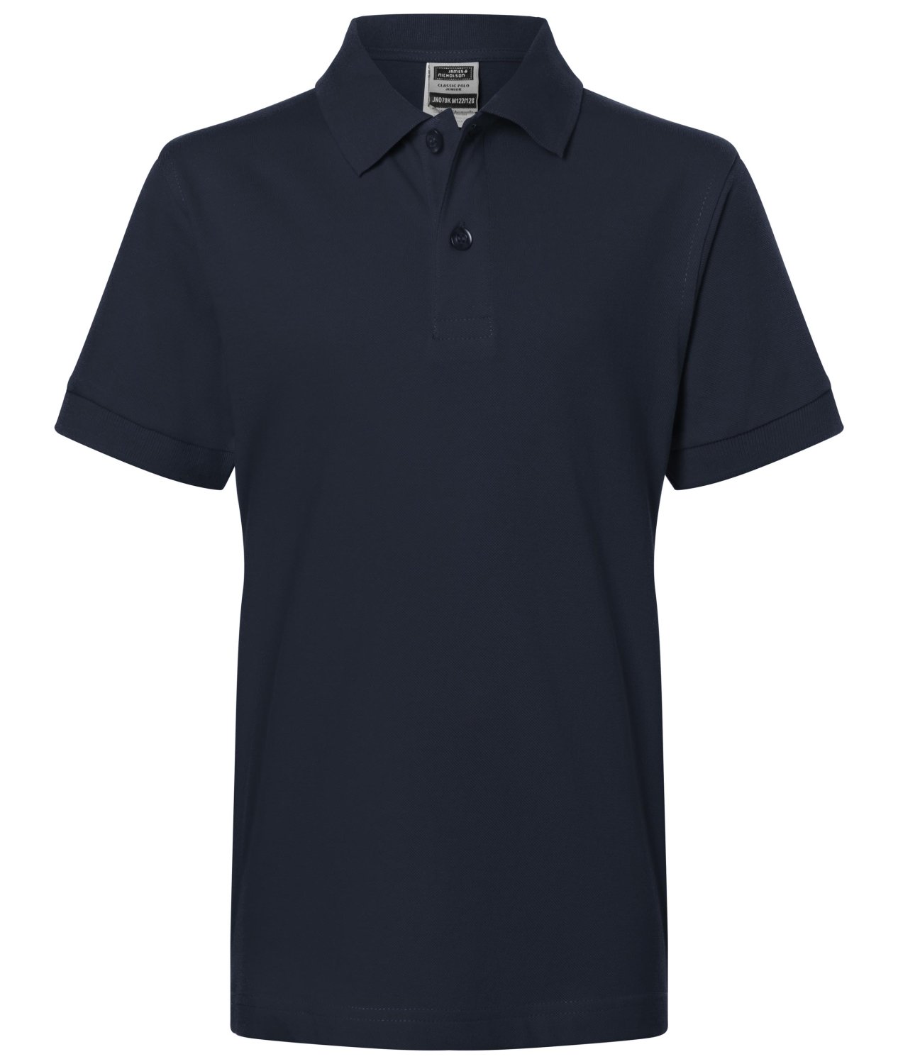 Daiber Classic Polo Junior in Navy – Vorderansicht