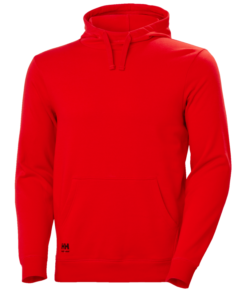 Helly Hansen Workwear CLASSIC HOODIE in Signal Rot – Vorderansicht