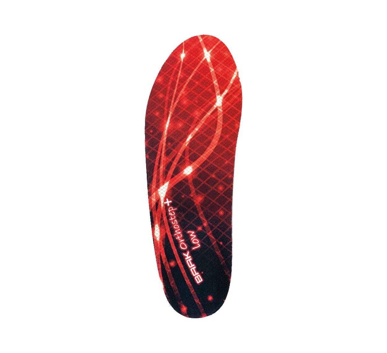 BAAK Baak Orthostep+ Einlegesohle Low ORTHO - STEP+ LOW in Schwarz – Vorderansicht