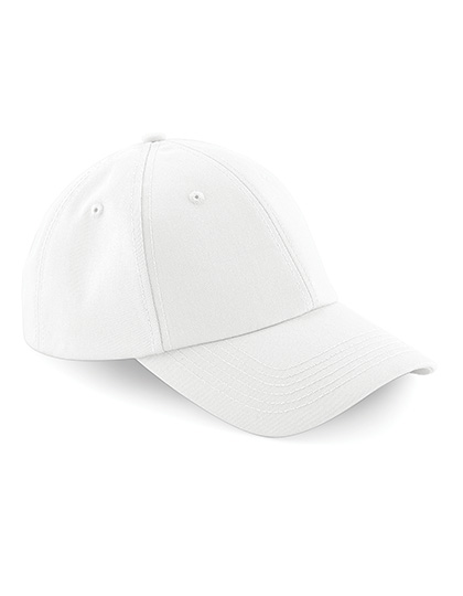 Beechfield Authentic Baseball Cap in Soft White – Vorderansicht