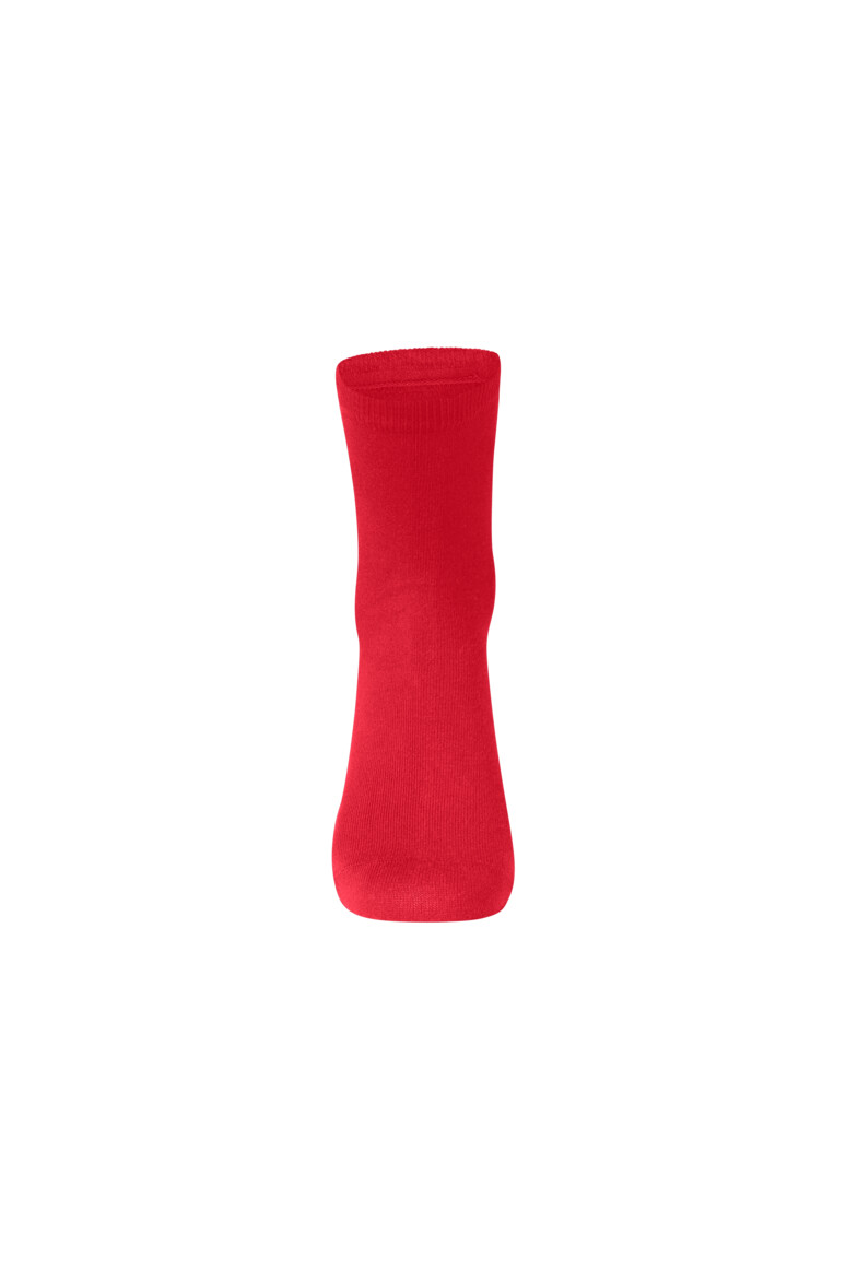 HAKRO 975 Socken Essentials in Rot – Vorderansicht