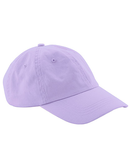 Beechfield Low Profile 6 Panel Dad Cap in Lavender – Vorderansicht