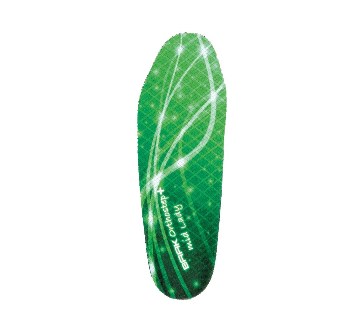 BAAK Baak Orthostep+ Einlegesohle Mid Lady ORTHO - STEP+ in Schwarz – Vorderansicht