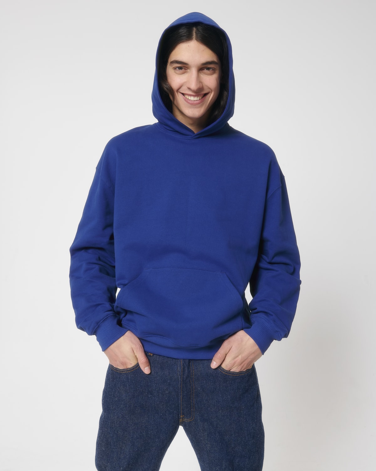 Stanley Stella Cooper Dry in Worker Blue – Modellansicht