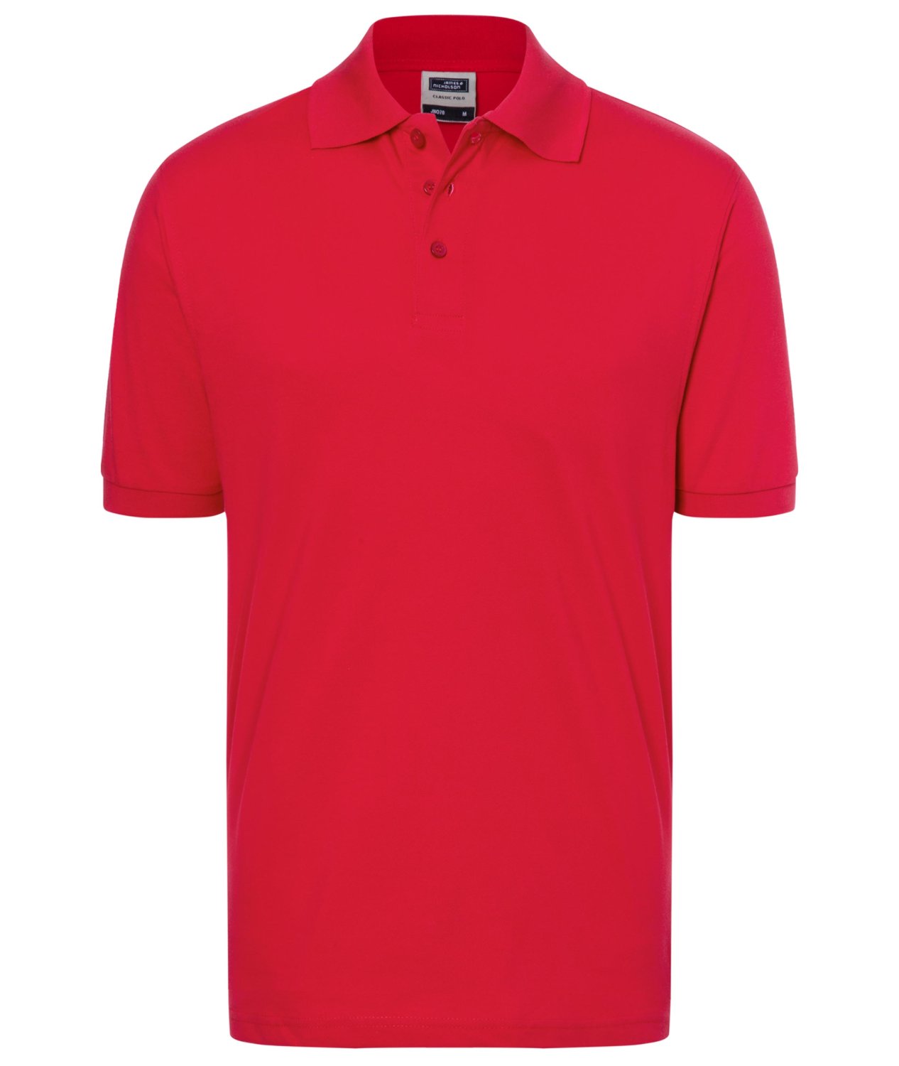 Daiber Classic Polo in Red – Vorderansicht