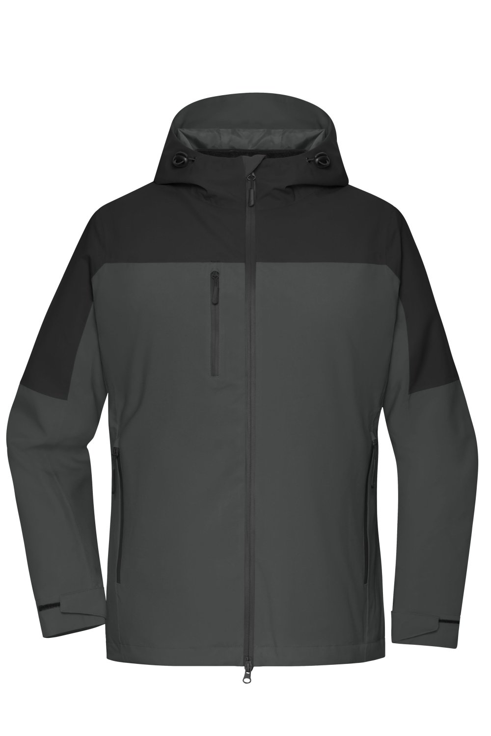 Daiber Ladies' 3-in-1-Jacket GRS in Carbon/Black – Vorderansicht
