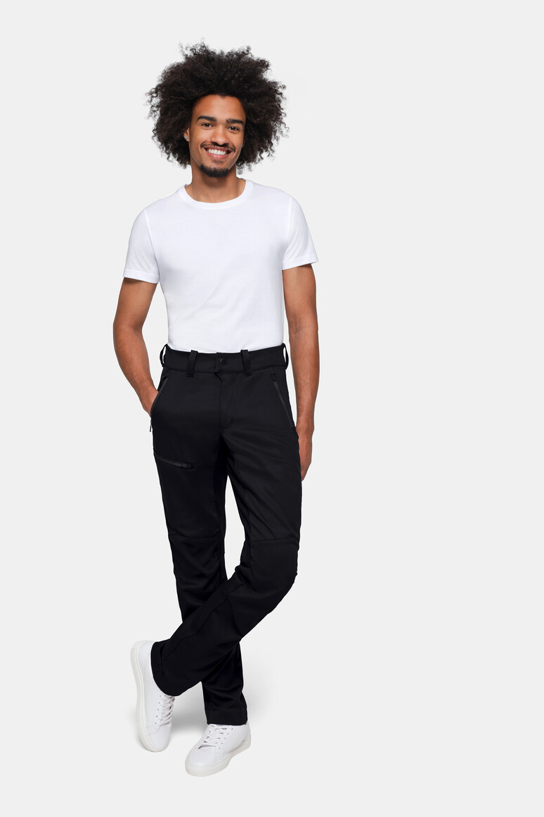 HAKRO 711 Performancehose ECO in Schwarz – Modellansicht