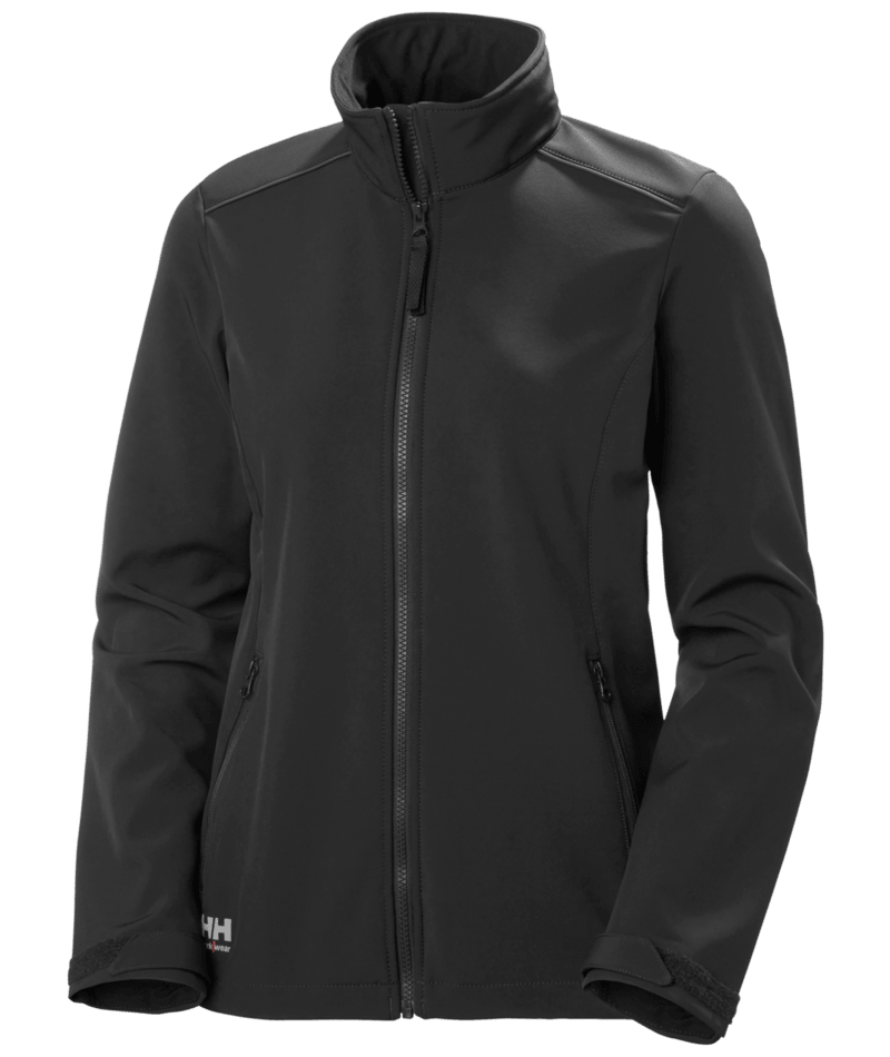Helly Hansen Workwear W MANCHESTER 2.0 SOFTS JACKET in Anthrazit – Vorderansicht
