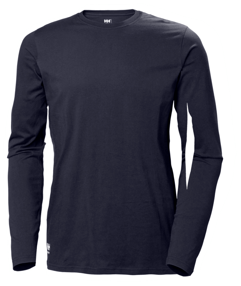 Helly Hansen Workwear W CLASSIC 2.0 LONGSLEEVE in Marine – Vorderansicht