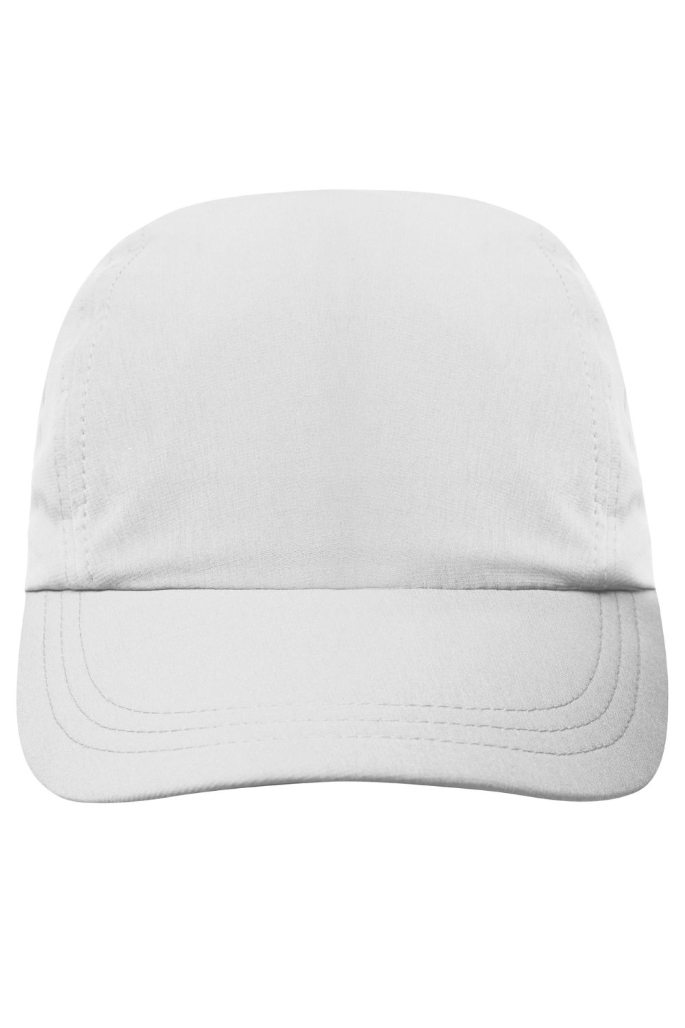 Daiber 3 Panel Cap in White – Vorderansicht