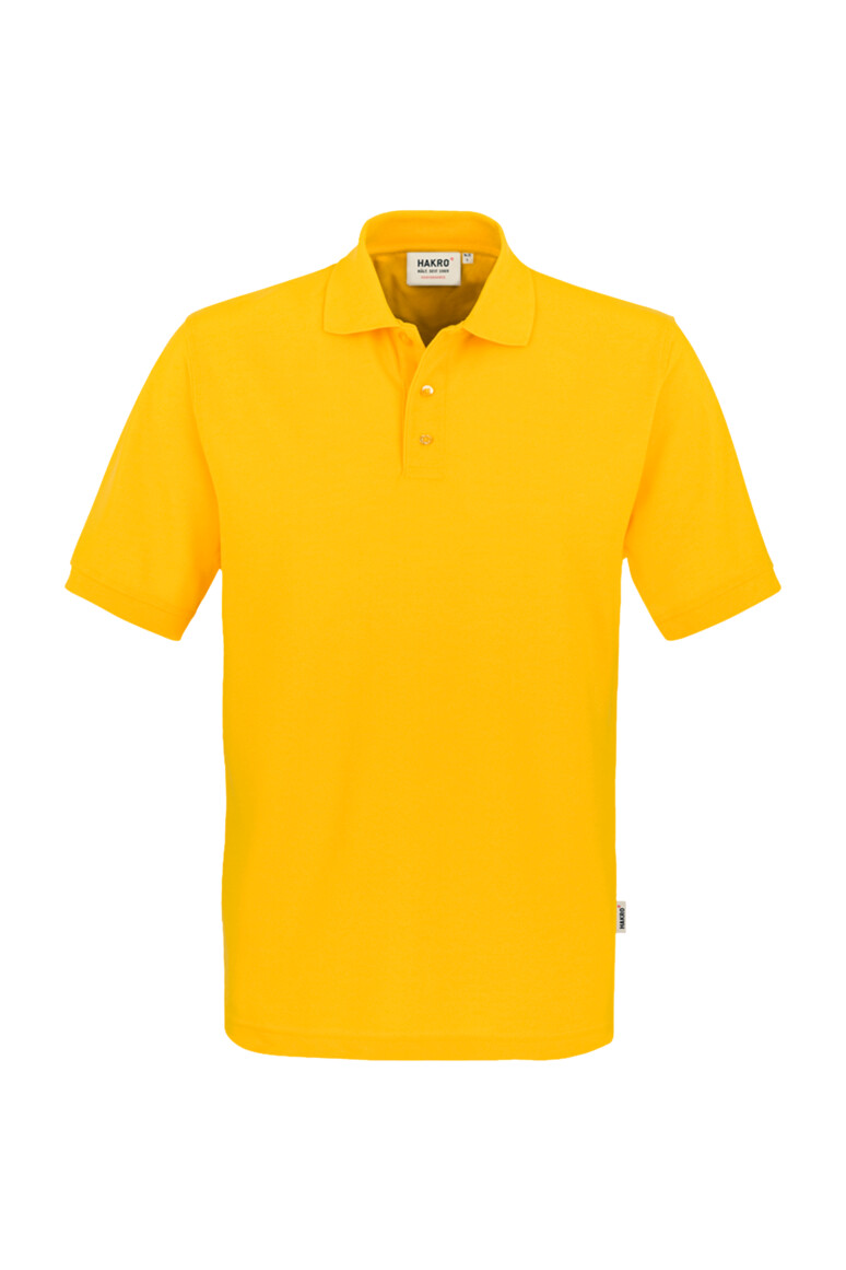 HAKRO 816 Poloshirt MIKRALINAR® in Sonne – Vorderansicht