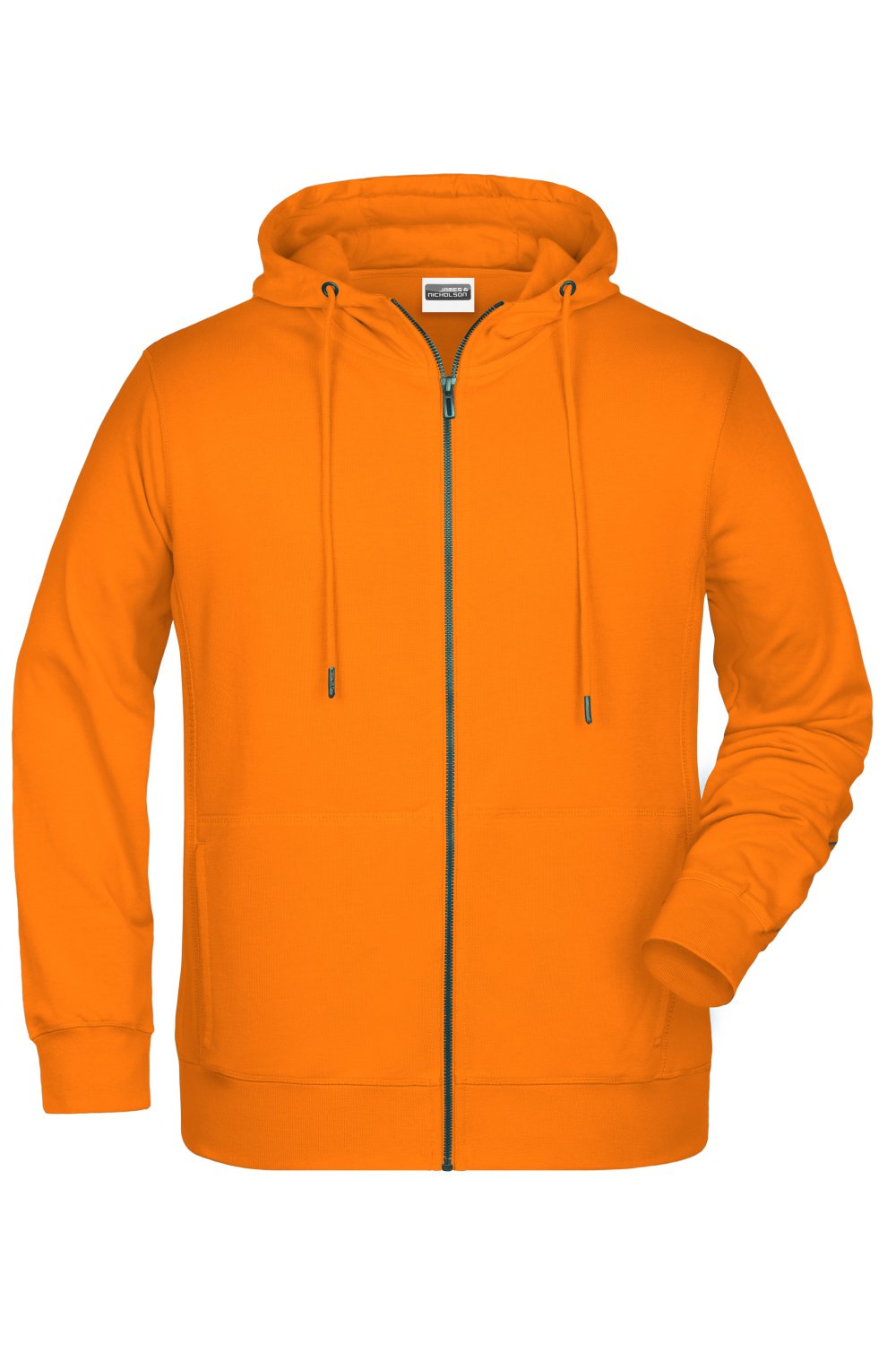 Daiber Men's Zip Hoody OCS Blended & RCS in Orange – Vorderansicht