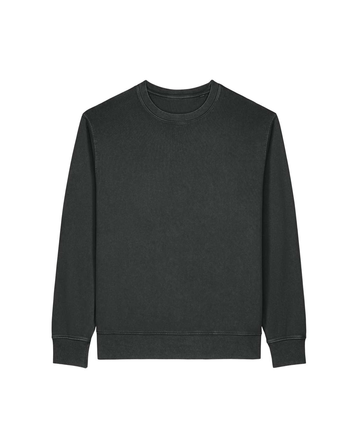 Stanley Stella Matcher Vintage in G. Dyed Black Rock – Vorderansicht