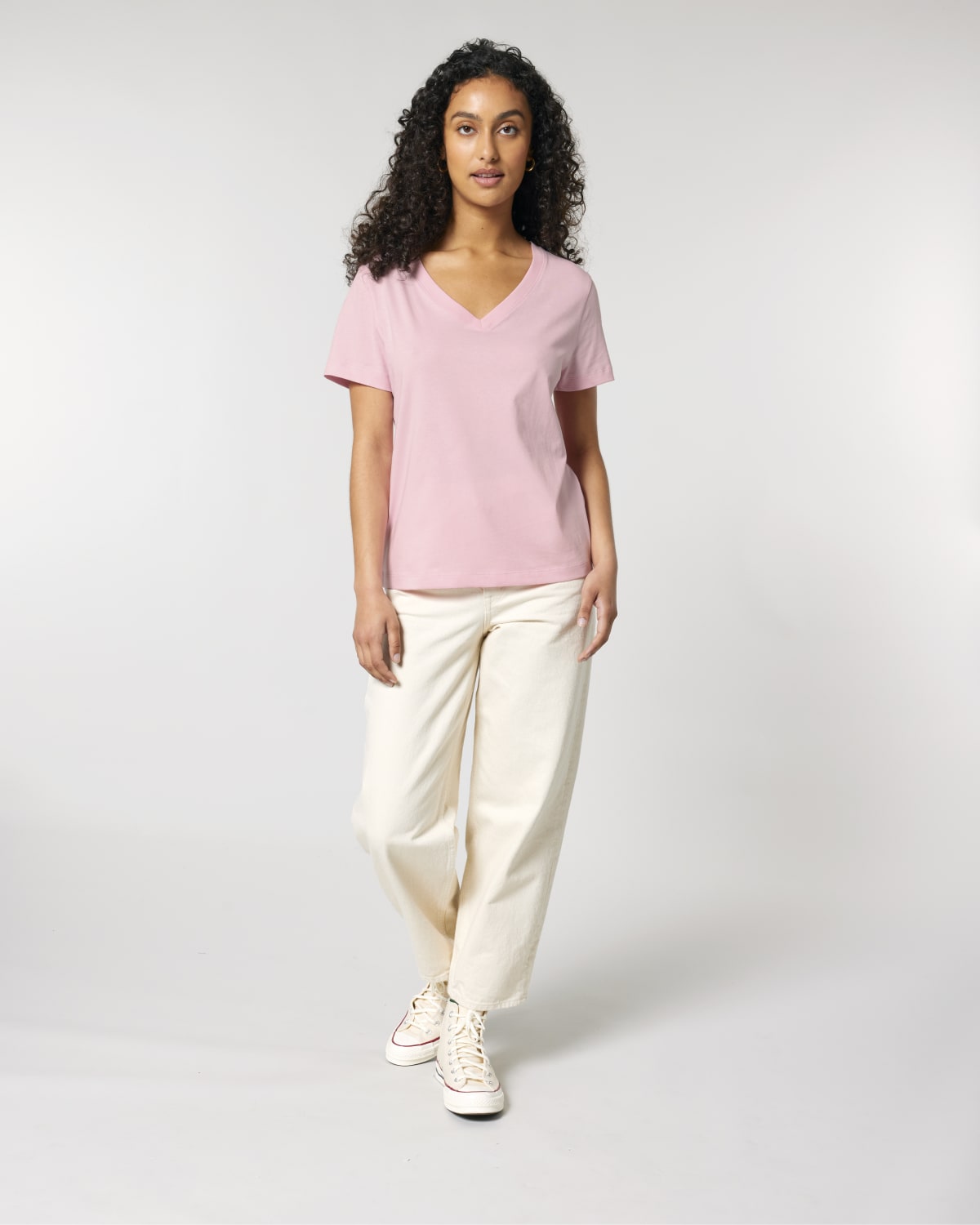 Stanley Stella Stella Isla in Cotton Pink – Modellansicht