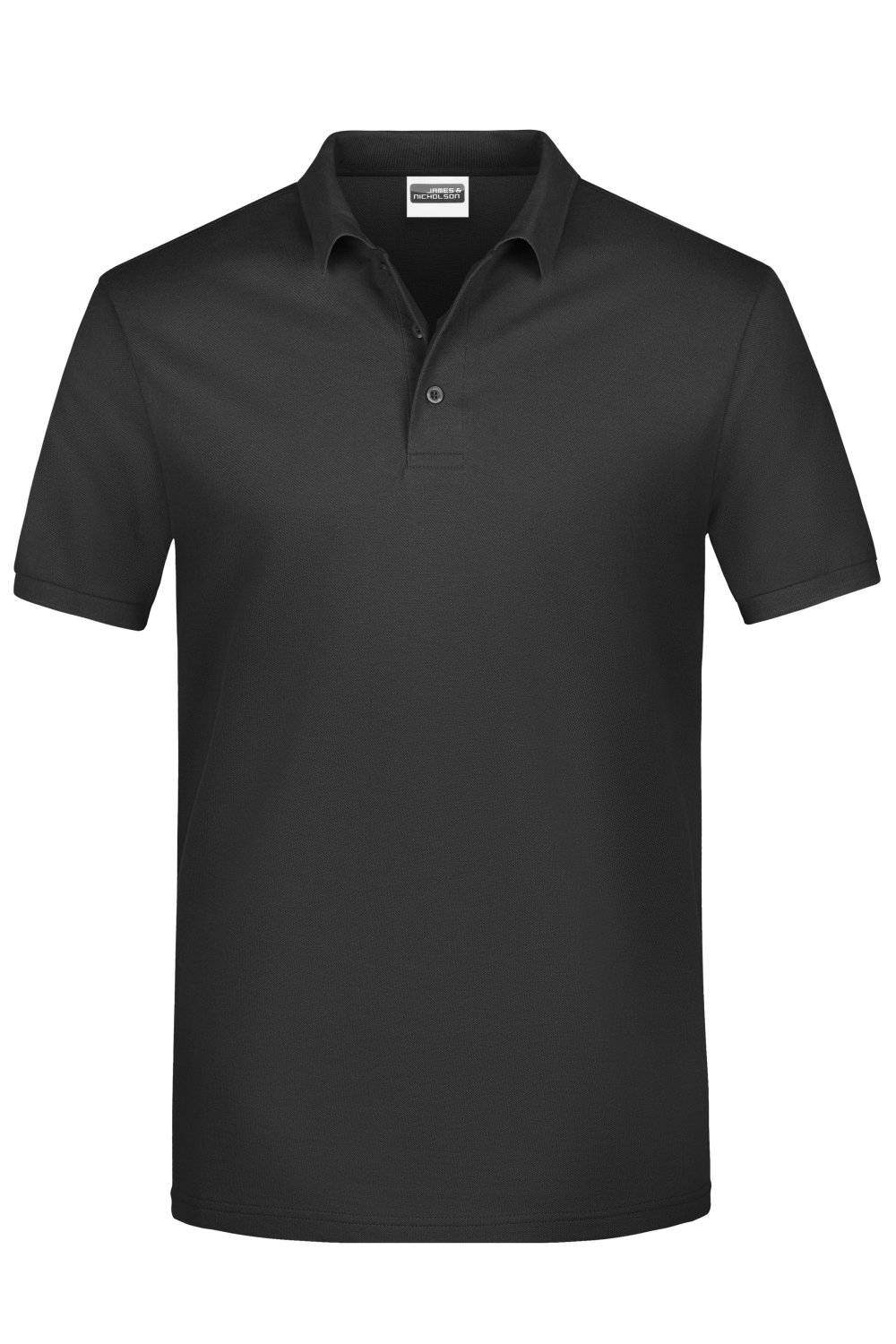 Daiber Promo Polo Man in Black – Vorderansicht