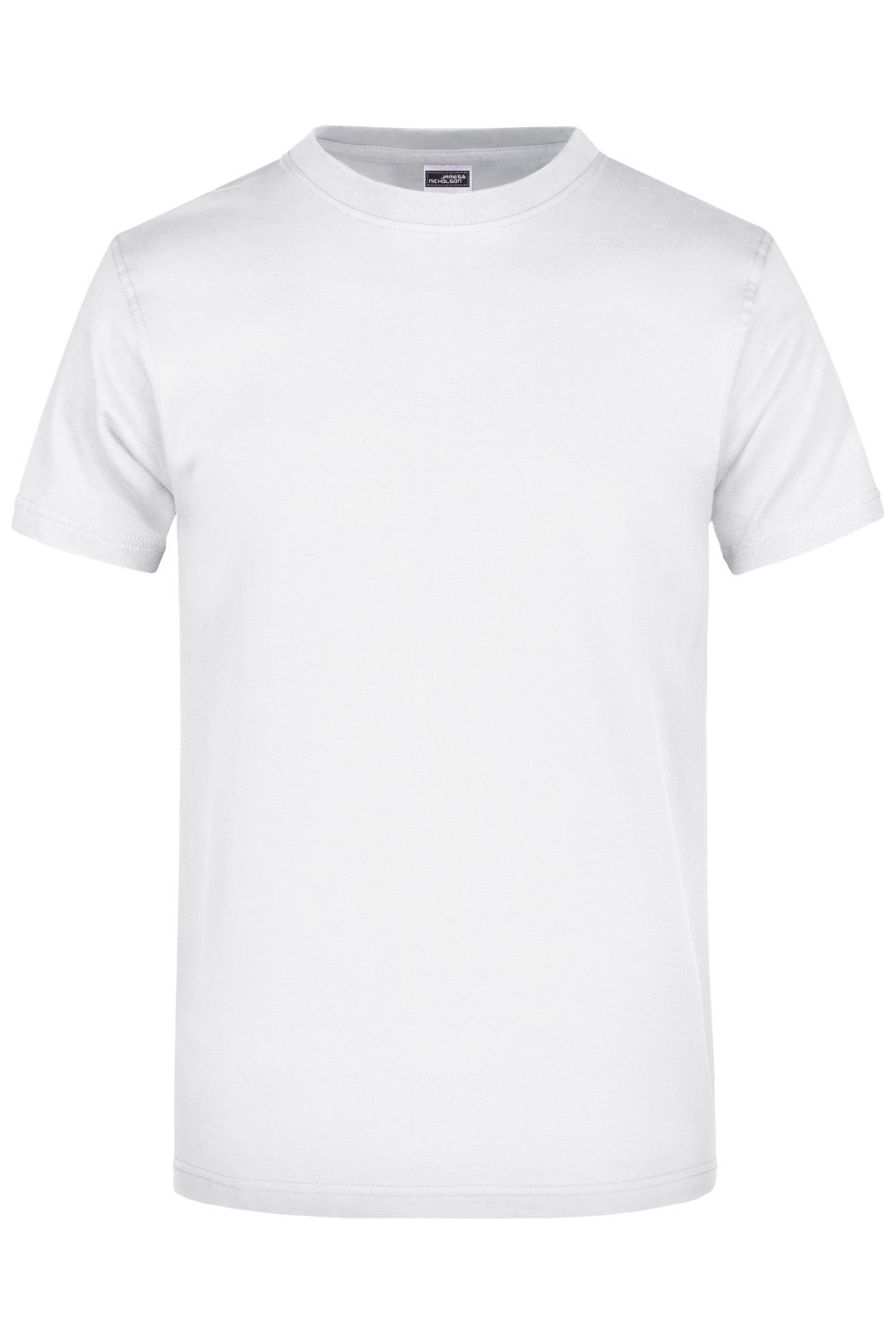 Daiber Round-T Heavy (180g/m²) in White – Vorderansicht