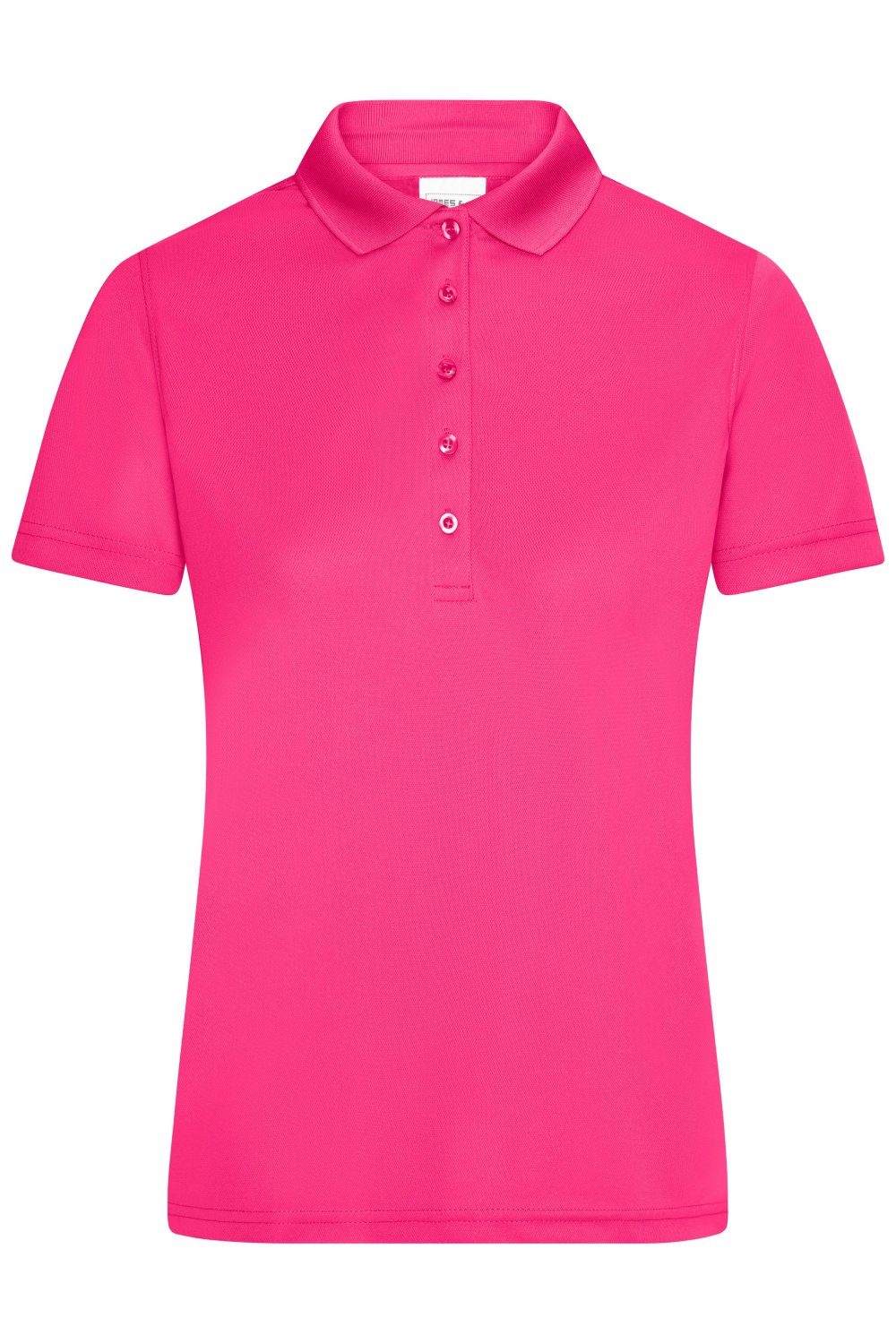 Daiber Ladies' Active Polo in Pink – Vorderansicht