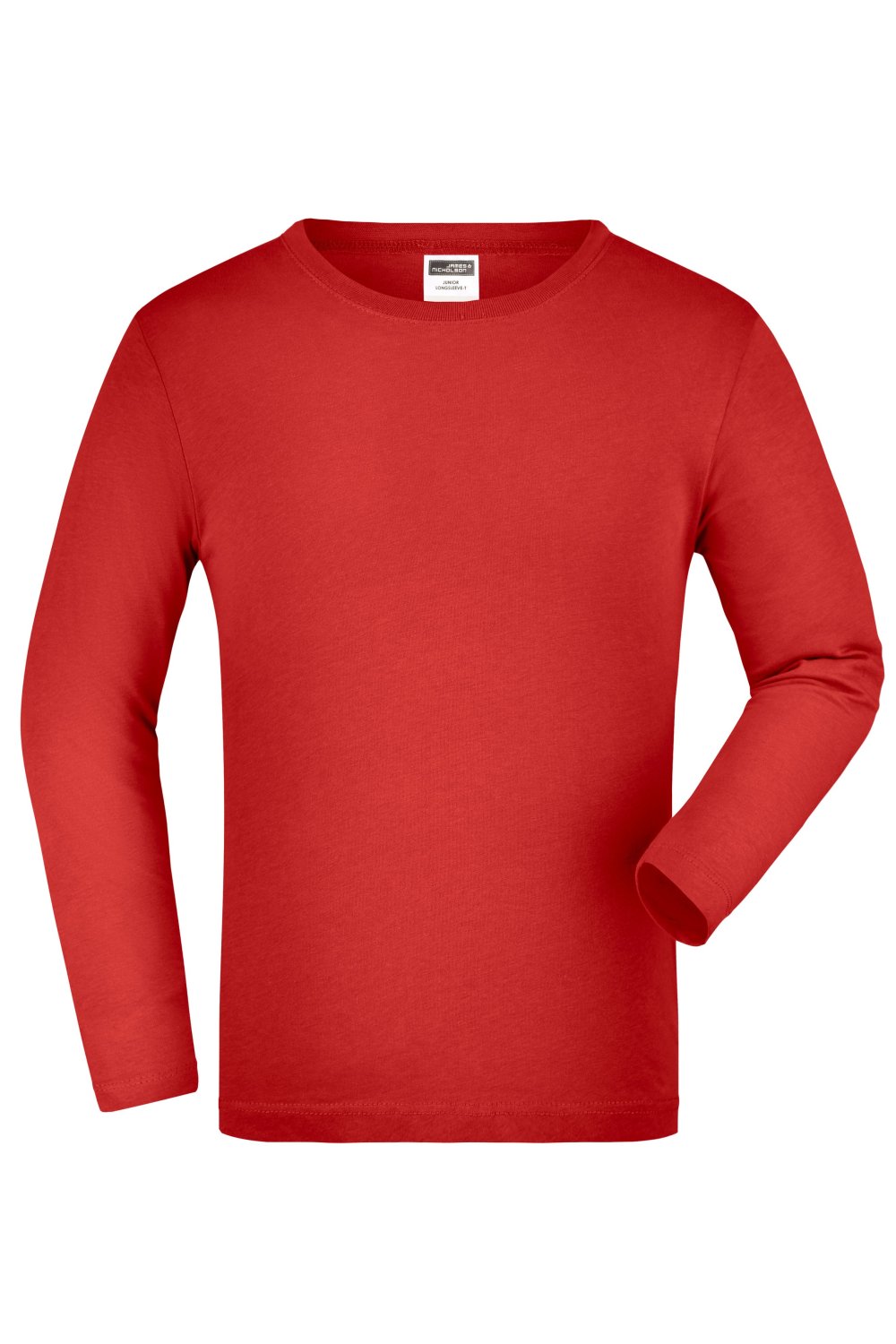 Daiber Junior Shirt Long-Sleeved Medium in Red – Vorderansicht