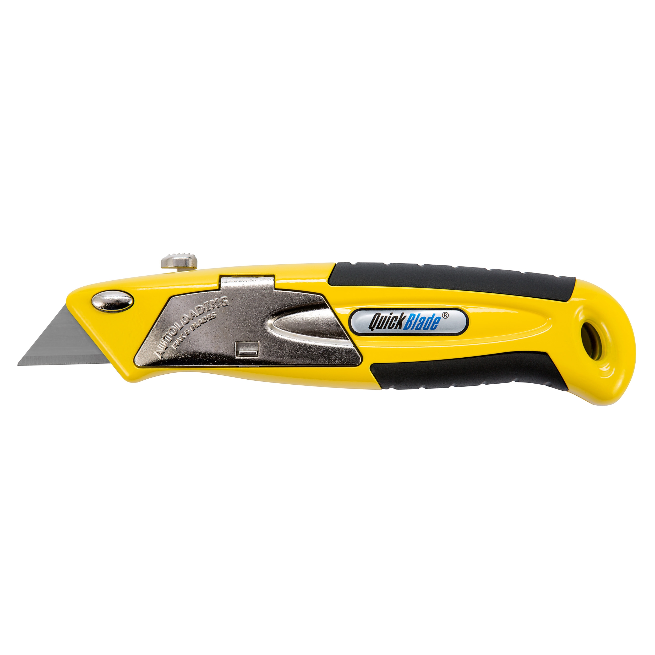 SPG® Pacific Handy Cutter® Cuttermesser QBA-375 in Gelb – Vorderansicht