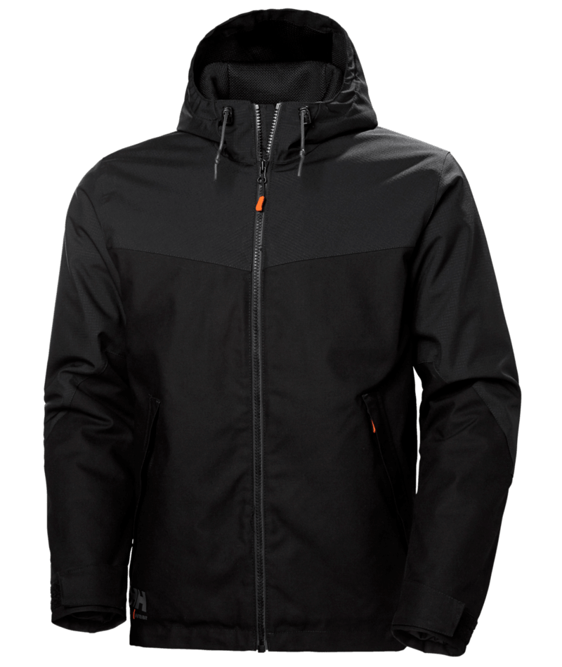 Helly Hansen Workwear OXFORD WINTER JACKET in Schwarz – Vorderansicht