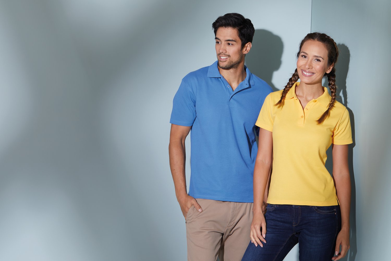 Daiber Function Polo in White – Modellansicht