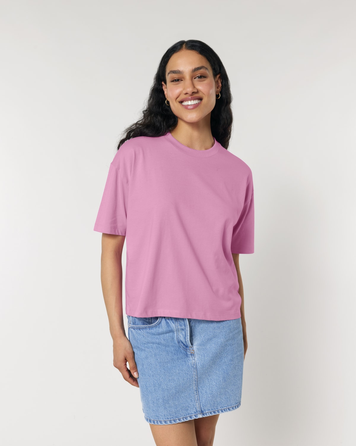 Stanley Stella Stella Nova in Bubble Pink – Modellansicht