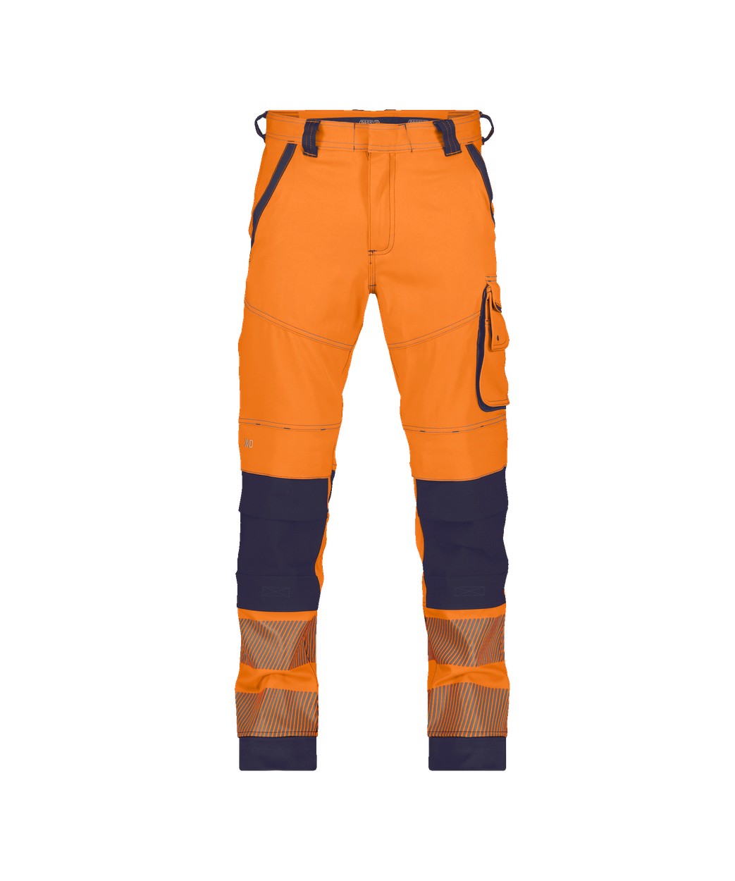 DASSY® Aruba in Neonorange/Dunkelblau – Vorderansicht