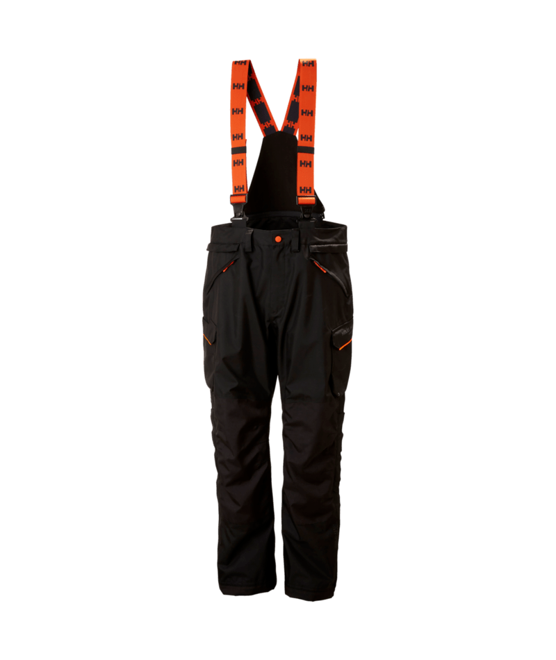 Helly Hansen Workwear KENSINGTON CNCT SHELL PANT in Schwarz – Vorderansicht