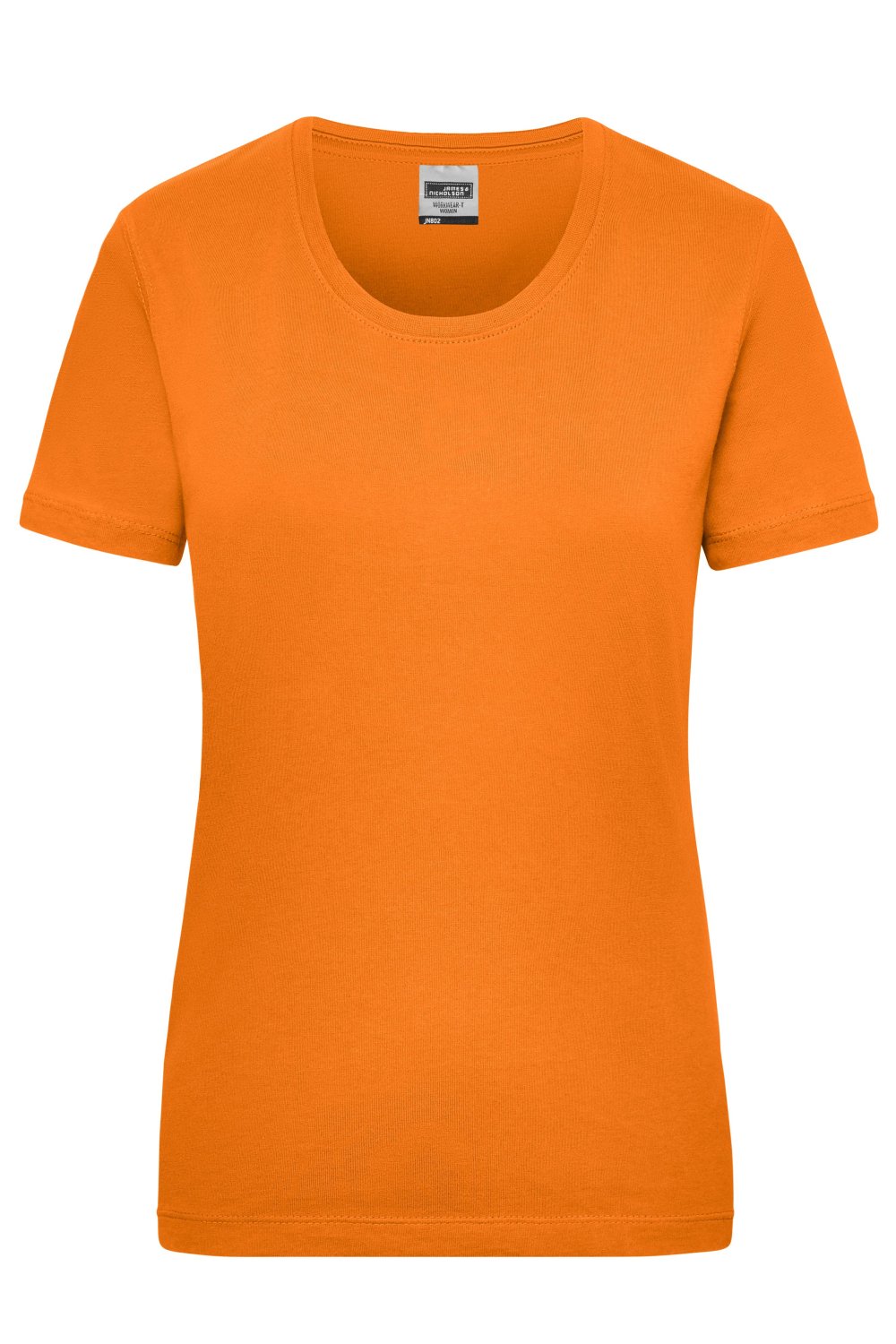 Daiber Workwear-T Women in Orange – Vorderansicht