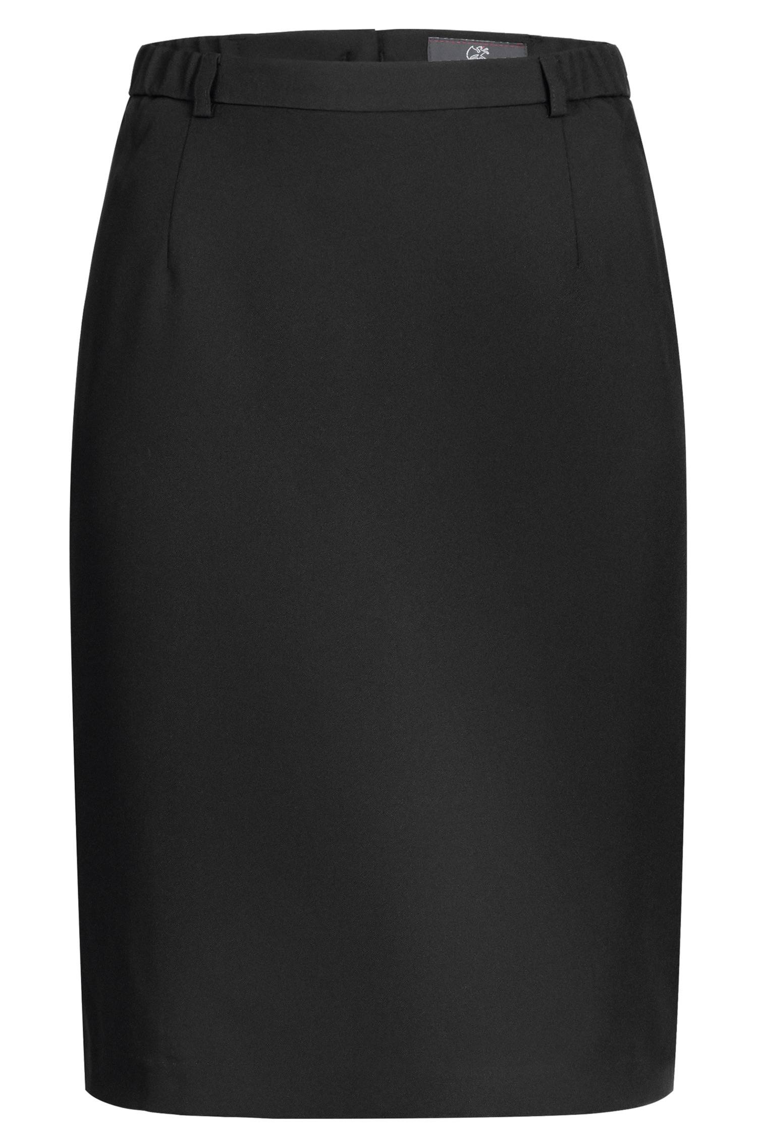 Greiff Damen-Rock RF Simple in Schwarz – Vorderansicht