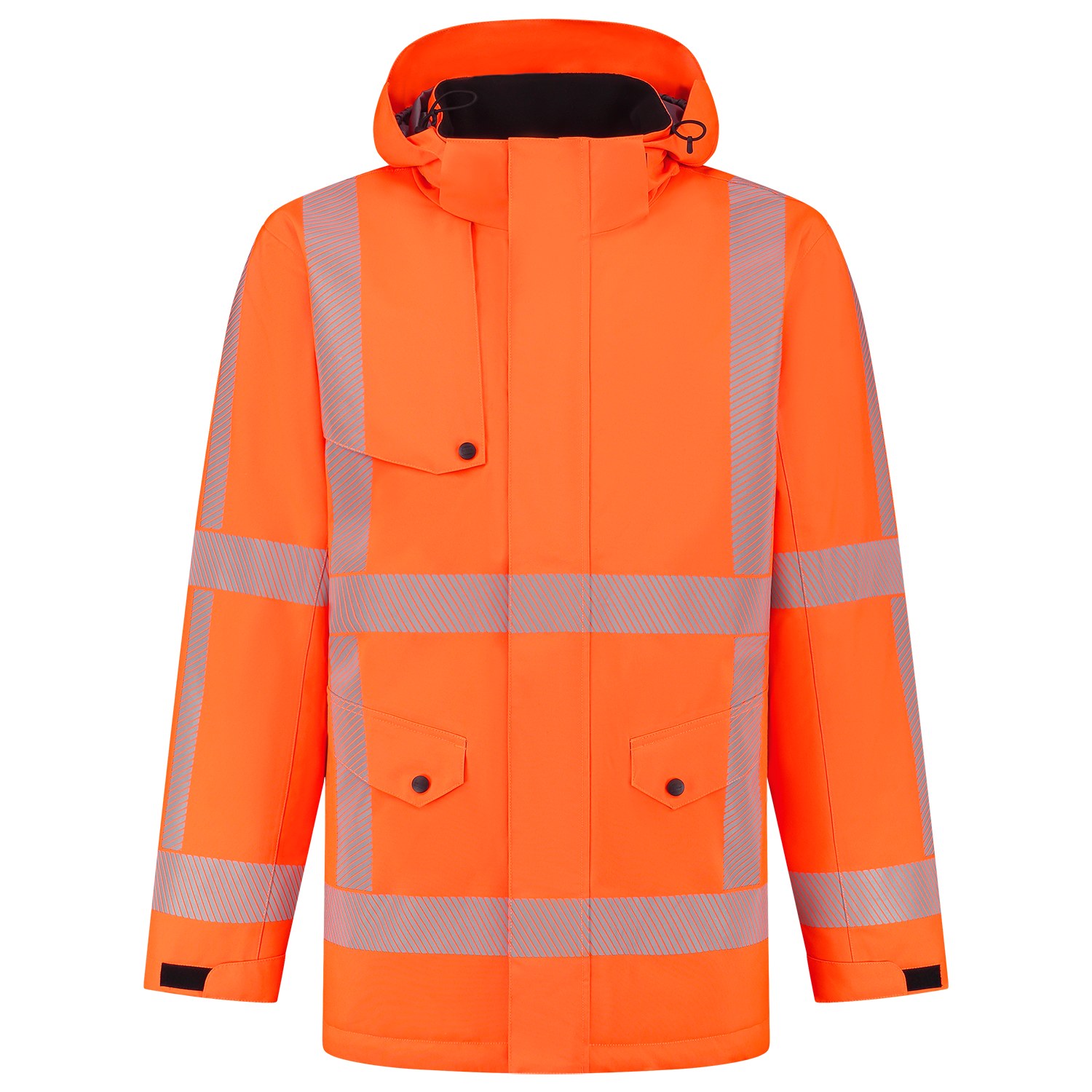 TRICORP Parka Revisible in Fluororange – Vorderansicht