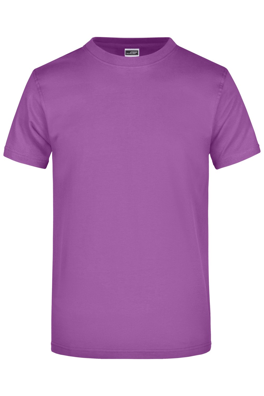 Daiber Round-T Heavy (180g/m²) in Purple – Vorderansicht