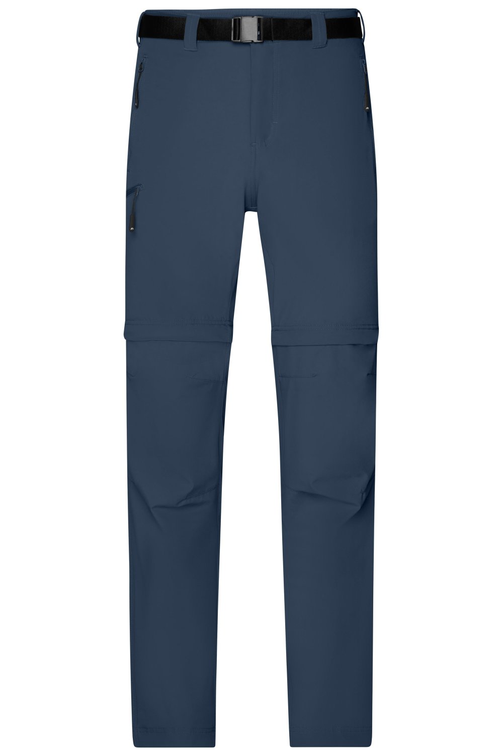 Daiber Men's Zip-Off Trekking Pants in Navy – Vorderansicht