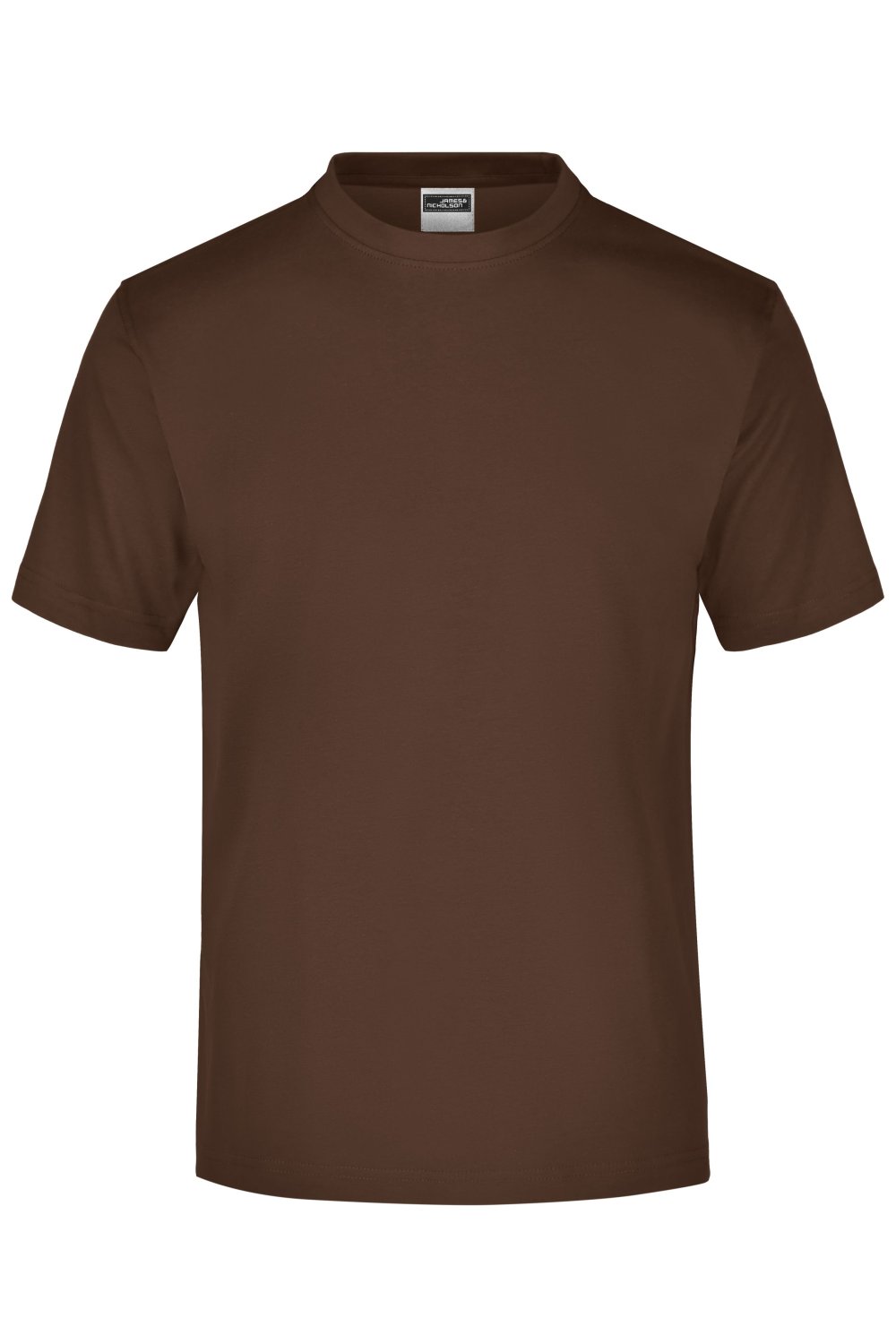 Daiber Round-T Medium (150g/m²) in Brown – Vorderansicht