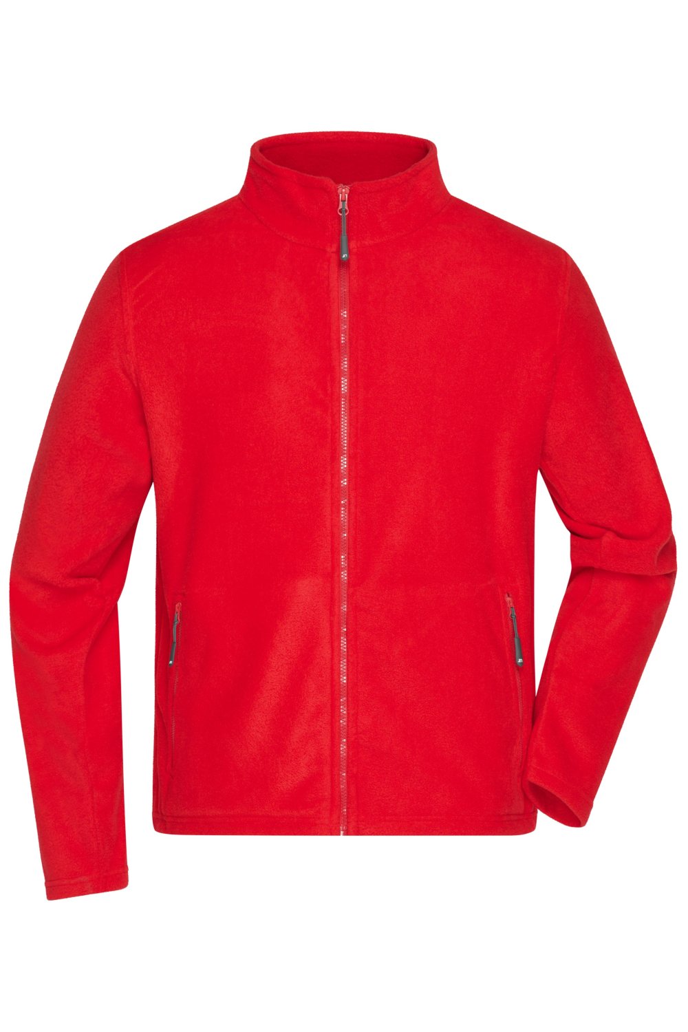 Daiber Men's Fleece Jacket in Red – Vorderansicht