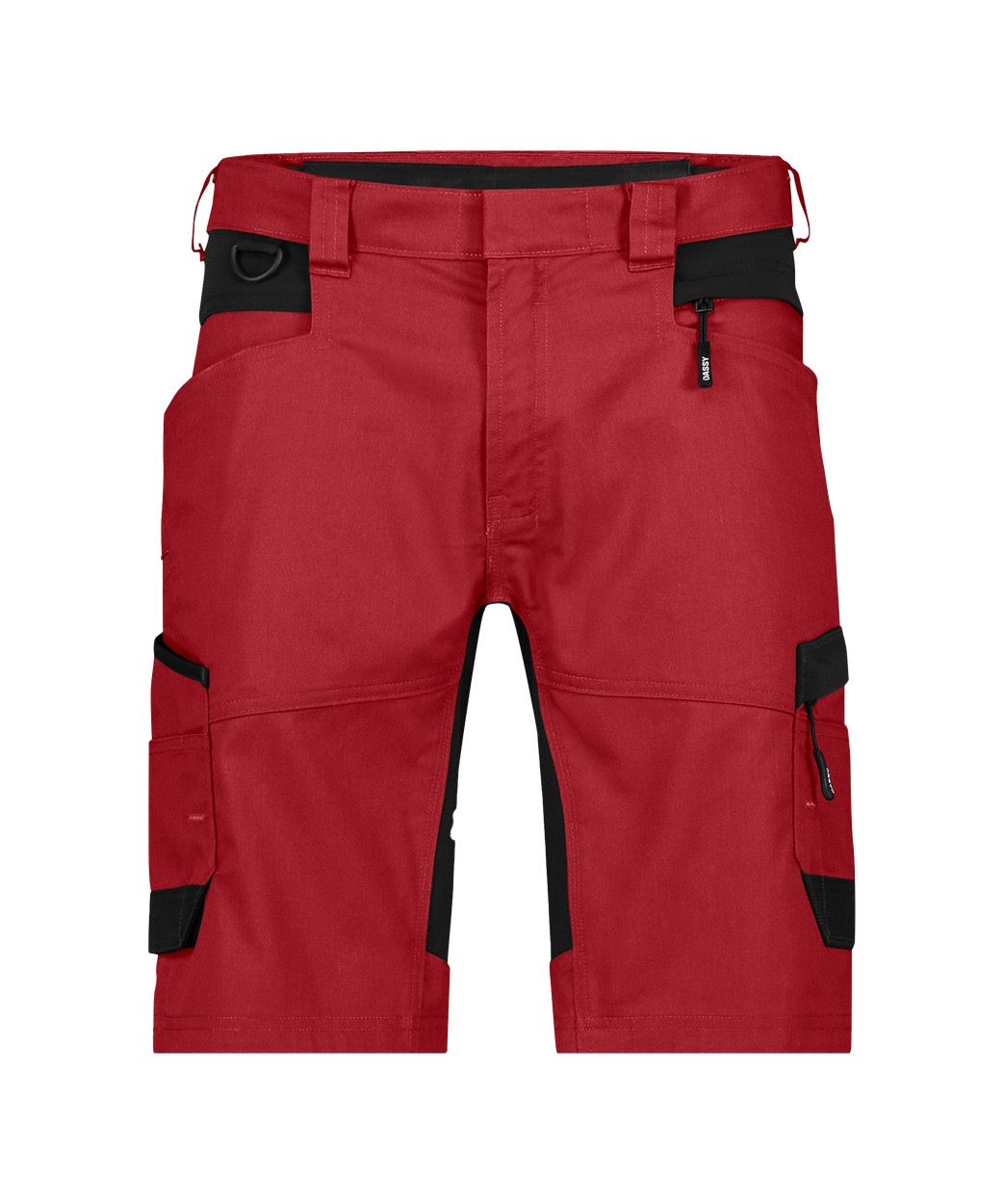 DASSY® Axis Next in Rot/Schwarz – Vorderansicht