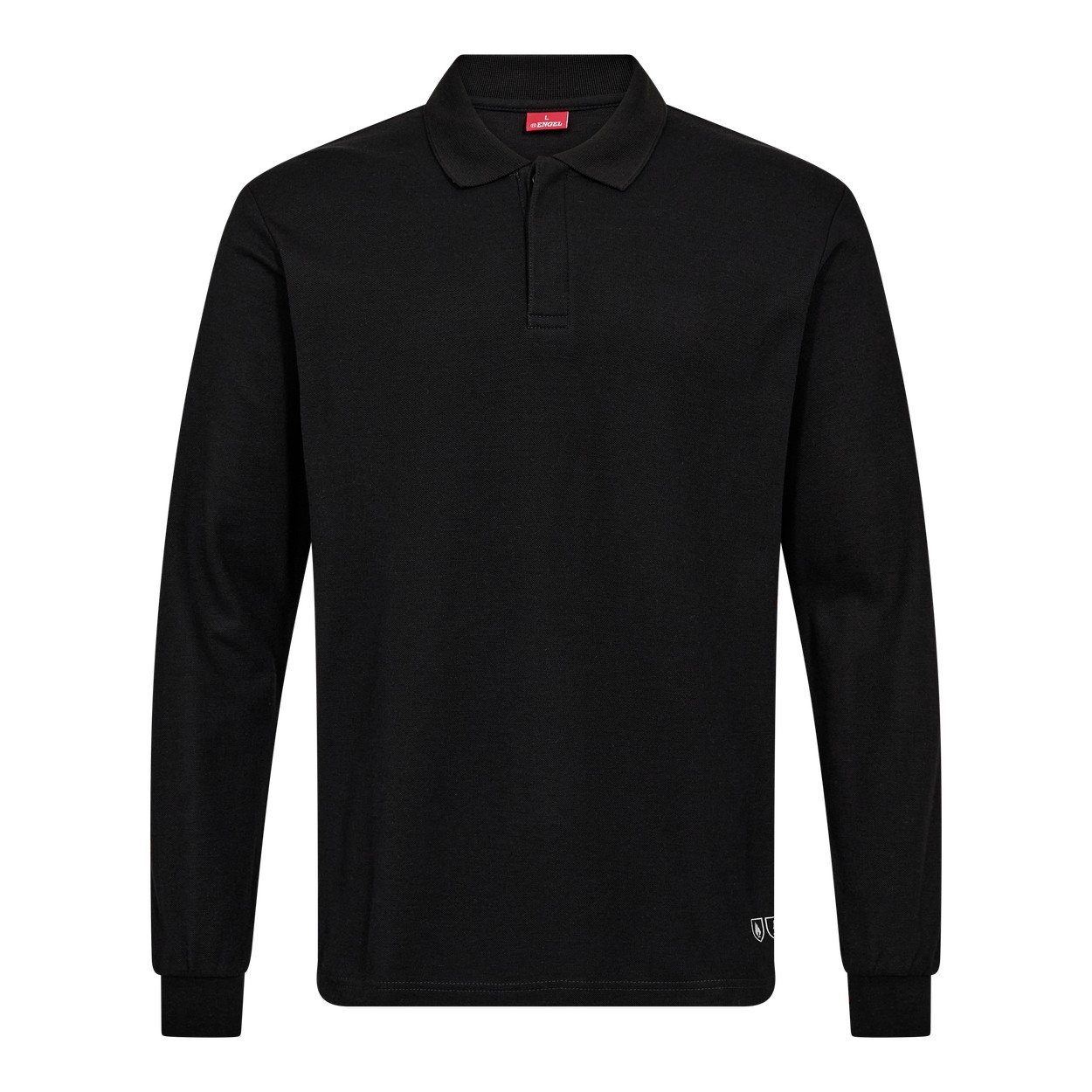 ENGEL Safety+ 9255-287 Poloshirt in Schwarz – Vorderansicht