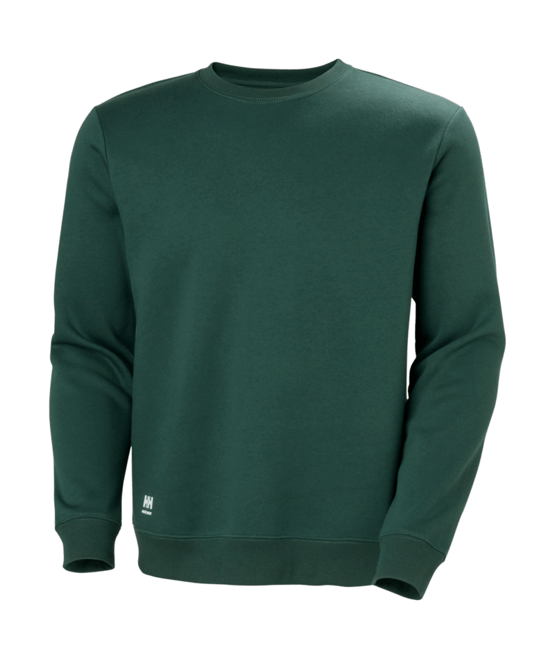 Helly Hansen Workwear CLASSIC 2.0 SWEATSHIRT in Darkest Tanne – Vorderansicht