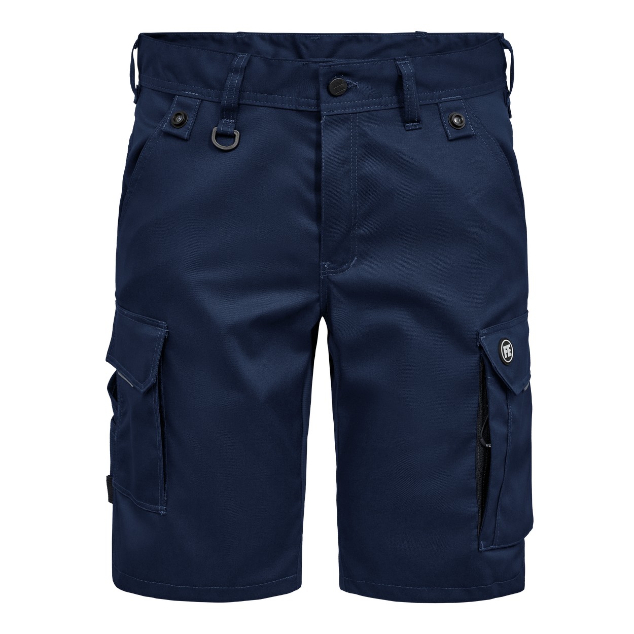 ENGEL X-treme 6360-186 Arbeitsshorts aus Stretch in Blue Ink – Vorderansicht