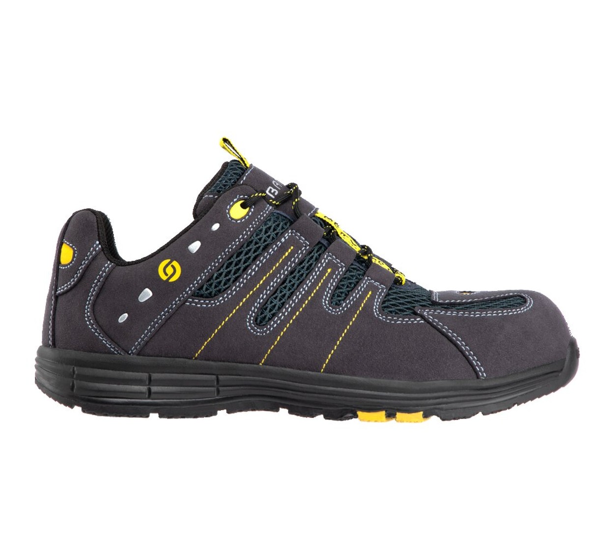 BAAK Halbschuh S1P SRC ESD RICK2 in Schwarz – Vorderansicht